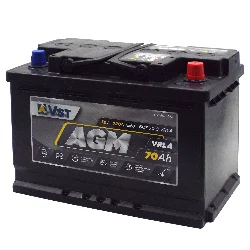 Аккумулятор VST AGM L3-1 70 Ач о.п. Фото 1