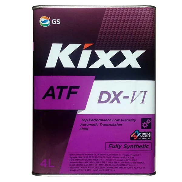 ATF DX-VI Kixx масло трансм. 4л Фото 1