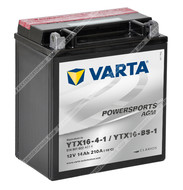 Аккумулятор VARTA Powersports AGM 14 Ач п.п. (YTX16-BS-1) 514 901 022