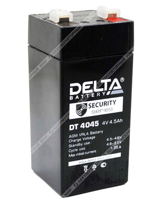 Аккумулятор Delta DT 4045 (47) (для слаботочных систем)