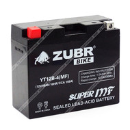 Аккумулятор ZUBR BIKE 10 Ач п.п. (YT12B-4)
