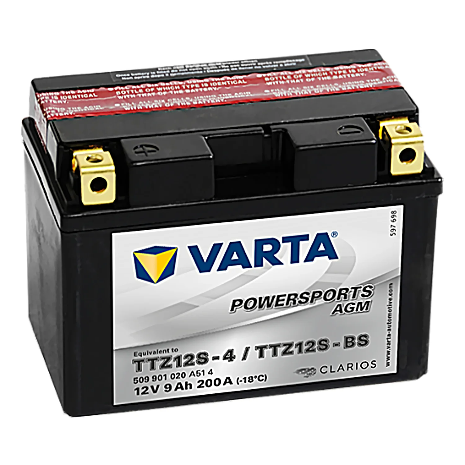 Аккумулятор VARTA 9 Ач п.п. (TTZ12S-BS) 509 901 020 РАСПРОДАЖА Фото 1