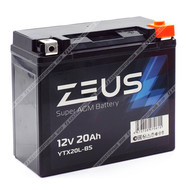 Аккумулятор ZEUS SUPER AGM 20 Ач о.п. (YTX20L-BS)