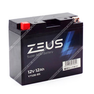 Аккумулятор ZEUS SUPER AGM 12 Ач п.п. (YT12B-BS)