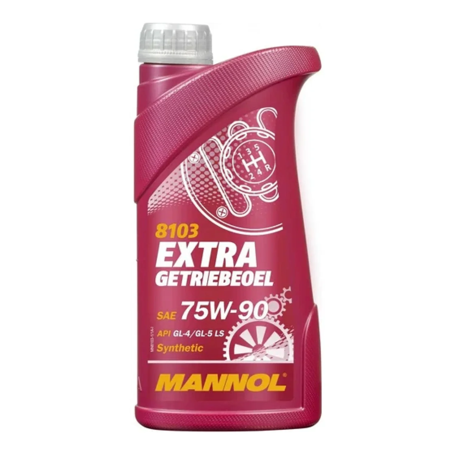Масло трансмиссионное MANNOL Extra Getriebeoel GL-4/5 LS 75W-90, 1л