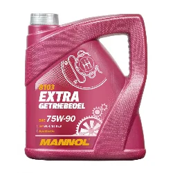 Масло трансмиссионное MANNOL Extra Getriebeoel GL-4/5 LS 75W-90, 4л Фото 1