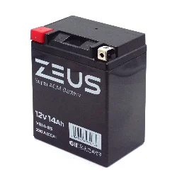 Аккумулятор ZEUS SUPER AGM 14 Ач п.п. (YB14-BS) Фото 1