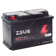 Аккумулятор ZEUS RED 75 Ач п.п.