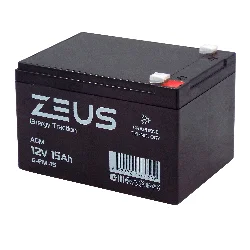 Аккумулятор ZEUS 6-FM-15 (12V15Ah) тяговый Фото 1