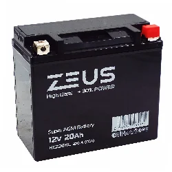 Аккумулятор ZEUS HIGH CLASS AGM 20 Ач о.п. (HCZ20HL) Фото 1