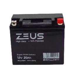 Аккумулятор ZEUS HIGH CLASS AGM 20 Ач о.п. (HCZ20HL) Фото 1