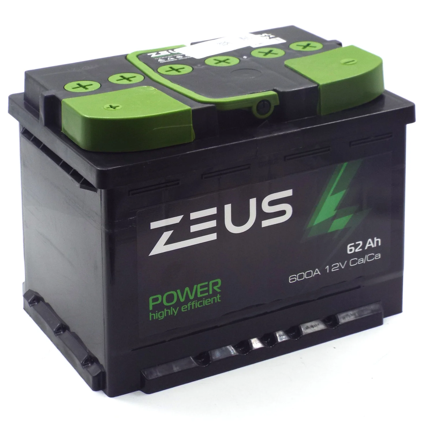 Аккумулятор ZEUS POWER 62 Ач п.п.