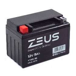 Аккумулятор ZEUS SUPER AGM 9 Ач п.п. (YTX9-BS) Фото 1