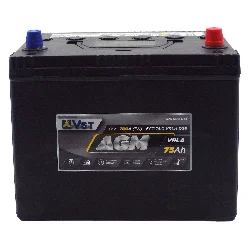 Аккумулятор VST AGM Asia 75 Ач о.п. Фото 1