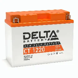 Аккумулятор DELTA СТ 1220 AGM 20 Ач о.п. (YTX24HL-BS) Фото 1