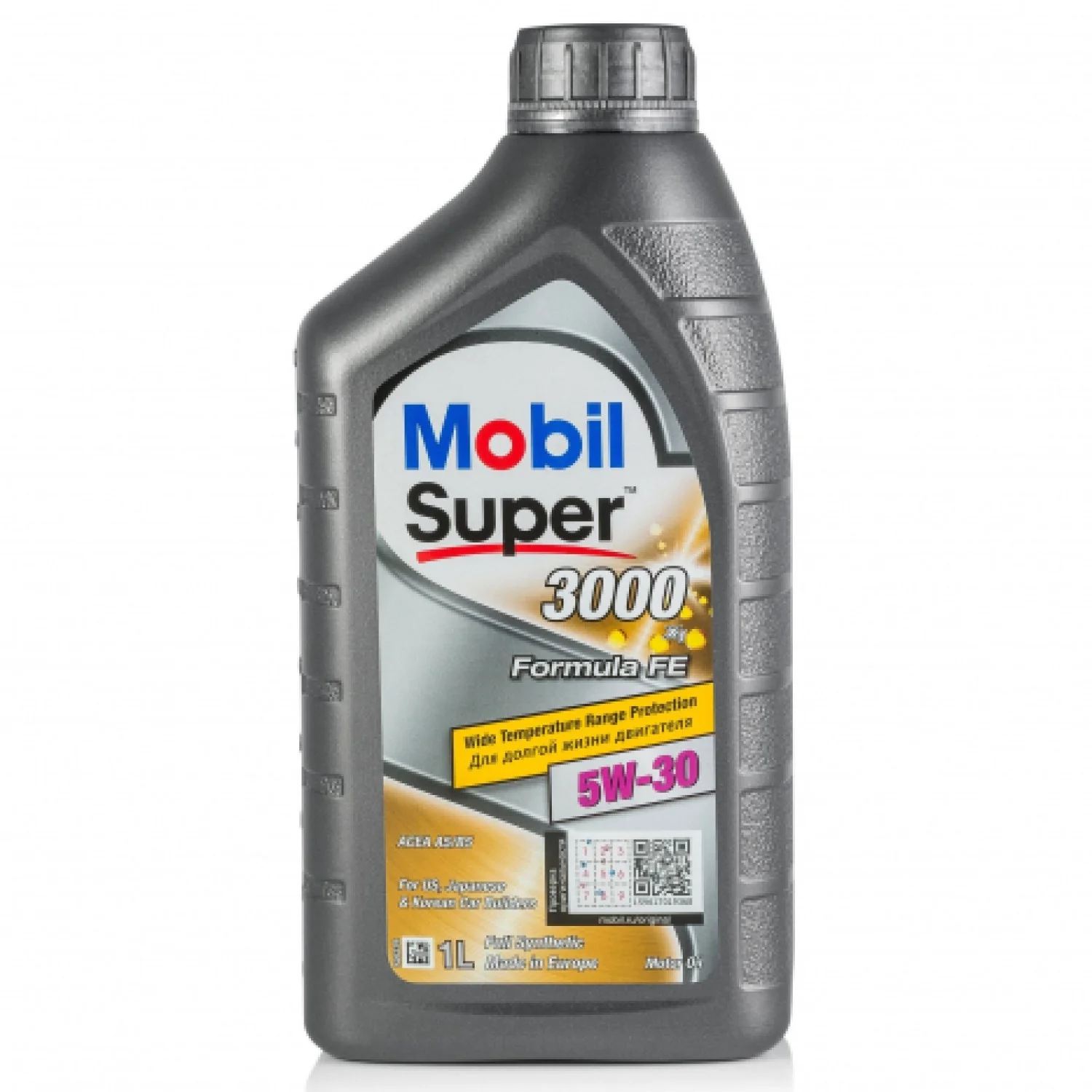 Масло моторное MOBIL Super 3000 X1 Formula FE 5W-30, 1л