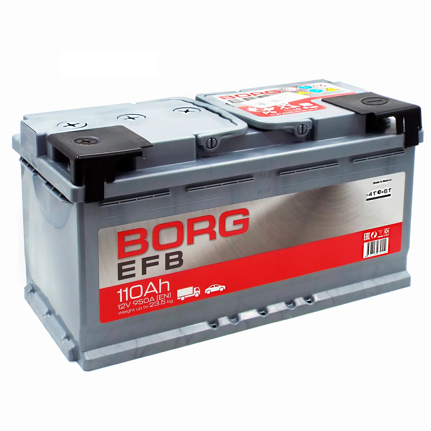 Аккумулятор BORG EFB 110 Ач п.п. Уценка!