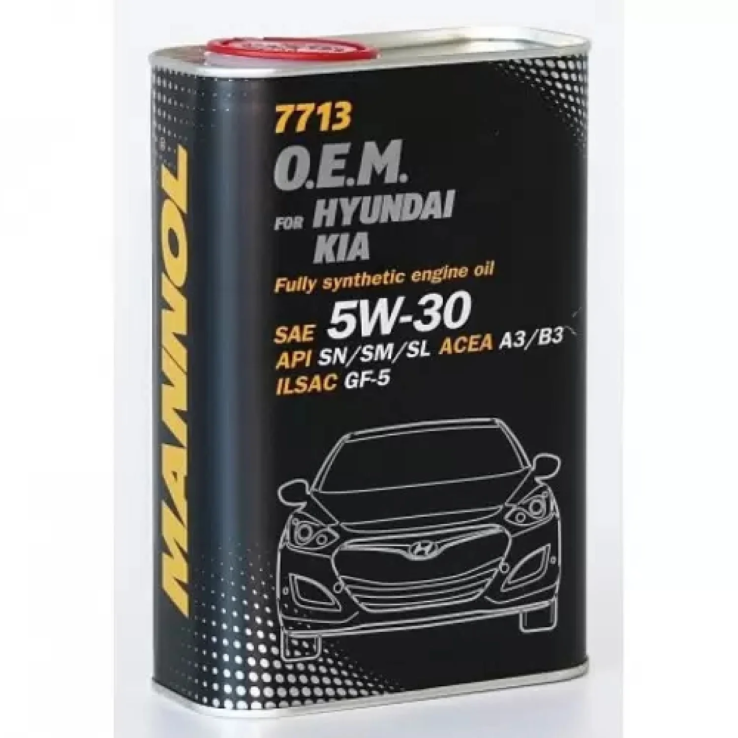 Масло моторное MANNOL O.E.M. for Korean Cars 5W-30, 4л ж/б Фото 1