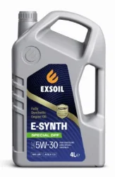 Масло моторное 5w30 EXSOIL E-SYNTH Special DPF 4л Фото 1