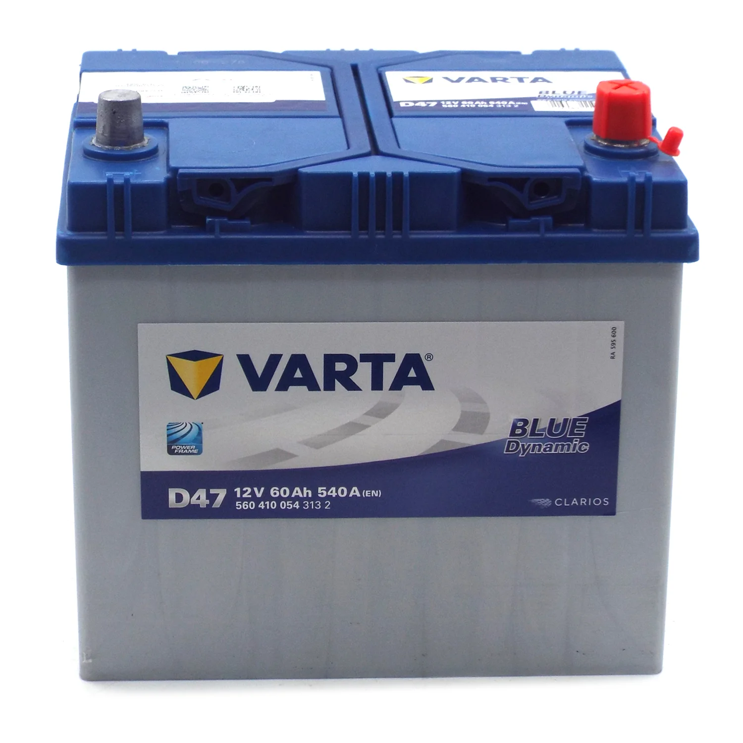 Аккумулятор VARTA Blue Dynamic Asia D47 60 Ач о.п. Фото 1