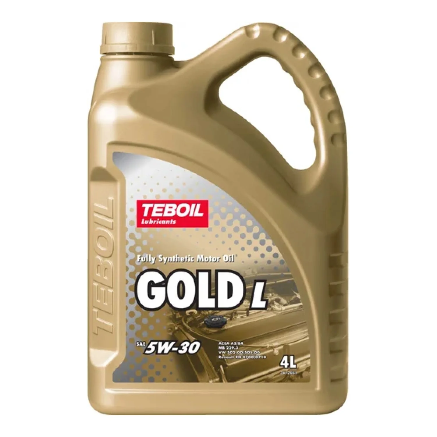 Масло моторное TEBOIL Gold L 5W-30, 4л