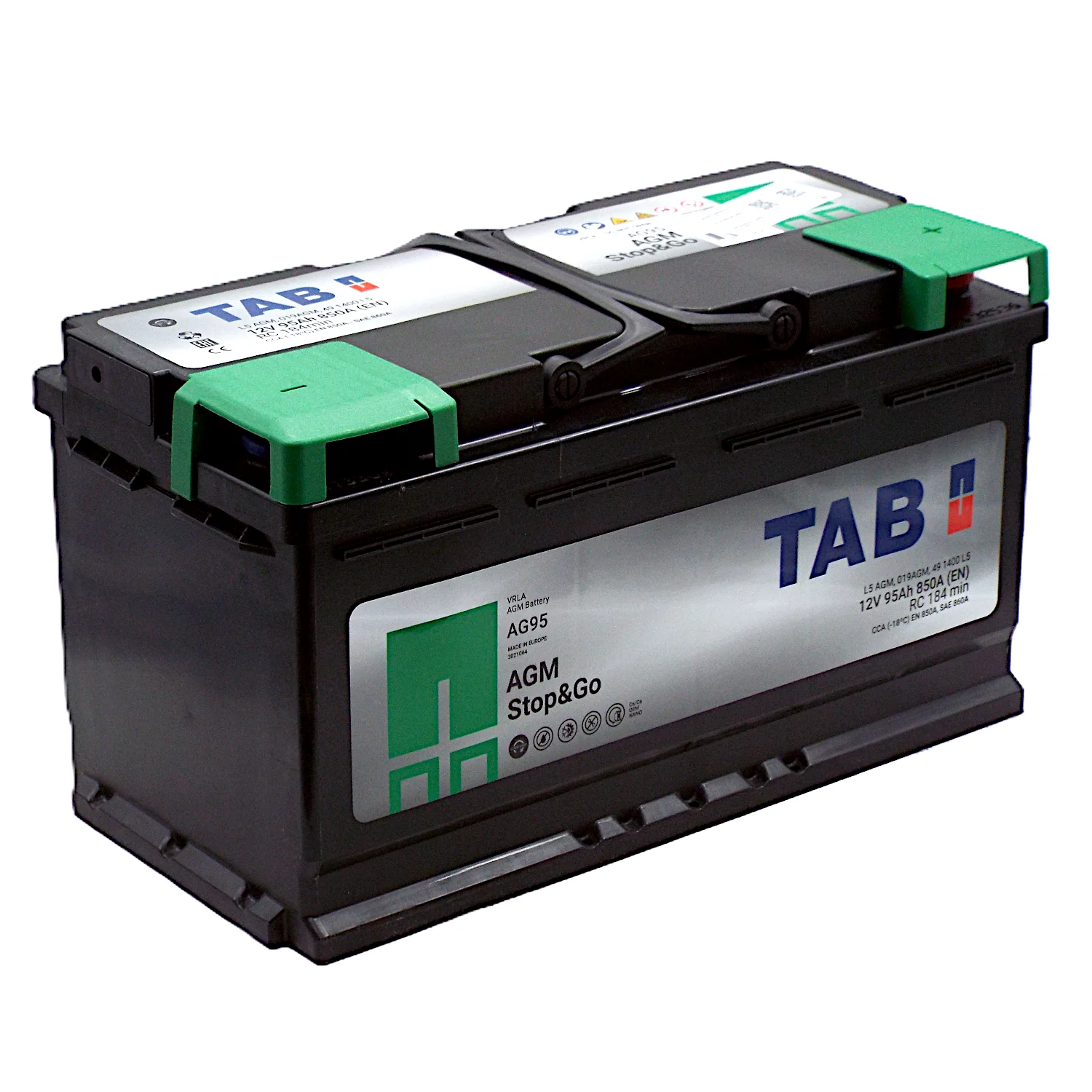 Аккумулятор TAB AGM 95 Ач о.п. РАСПРОДАЖА
