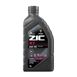 Масло моторное ZIC X7 5W-40, 1л Фото 1