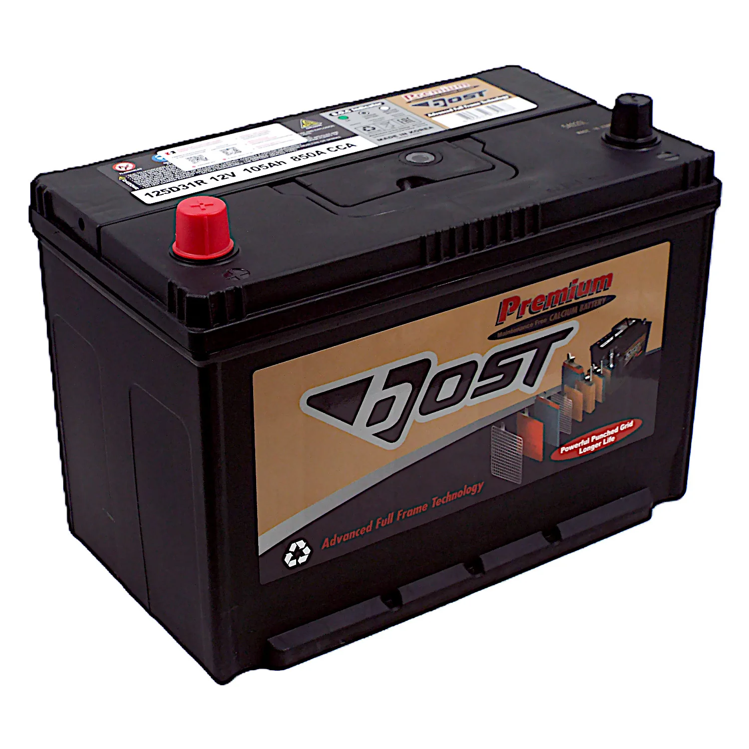 Аккумулятор BOST ASIA 125D31R 105 Ач п.п.