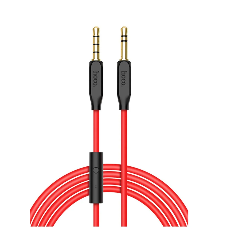 Кабель 3.5 Jack (M) - 3.5 Jack (M)  HOCO UPA12 черный 1м