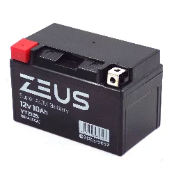 Аккумулятор ZEUS SUPER AGM 10 Ач п.п. (YTZ10S) Фото 1