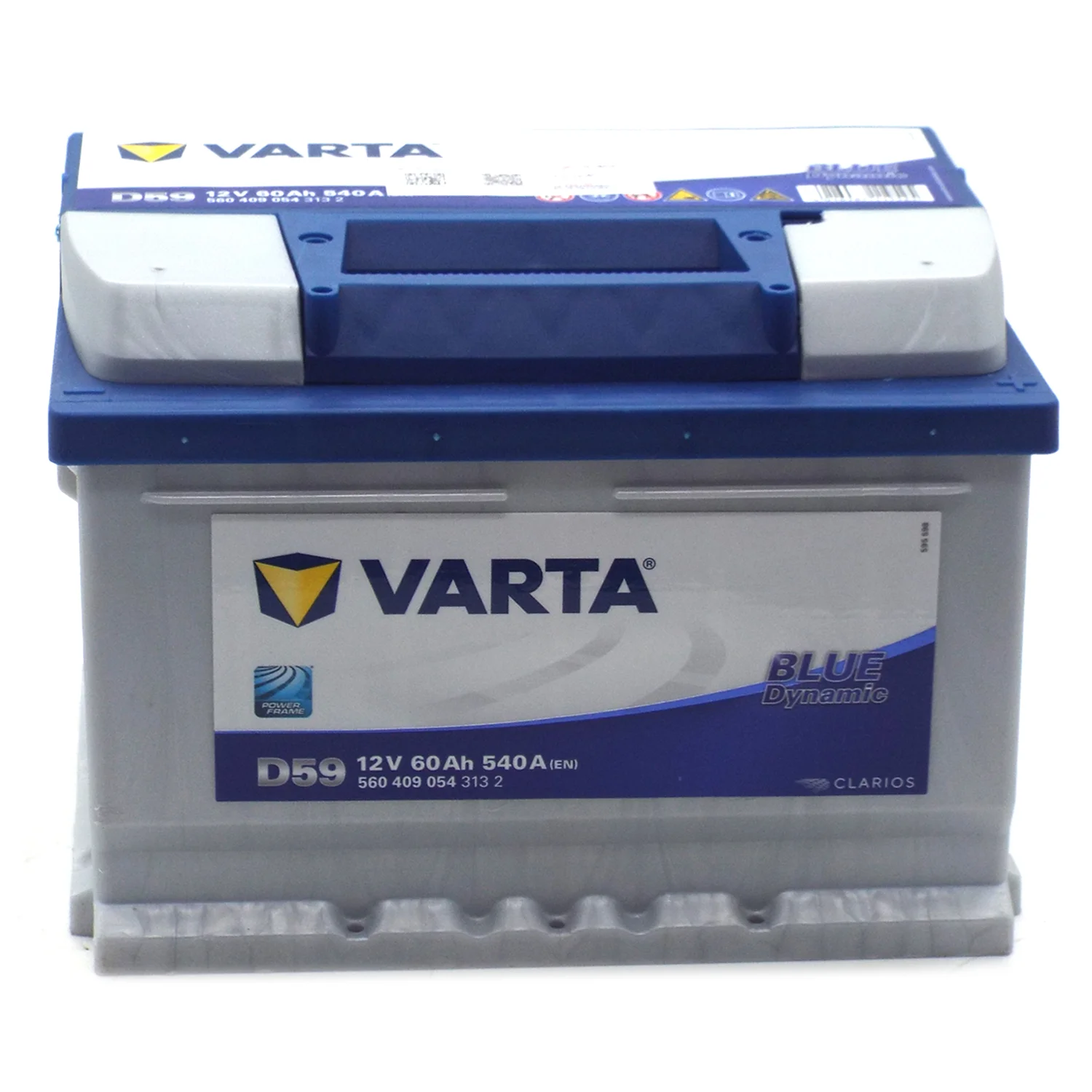 Аккумулятор VARTA Blue Dynamic D59 60 Ач о.п. Фото 1