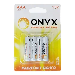 Батарейка ONYX LR03 AAA 1.5V BL*4 Фото 1