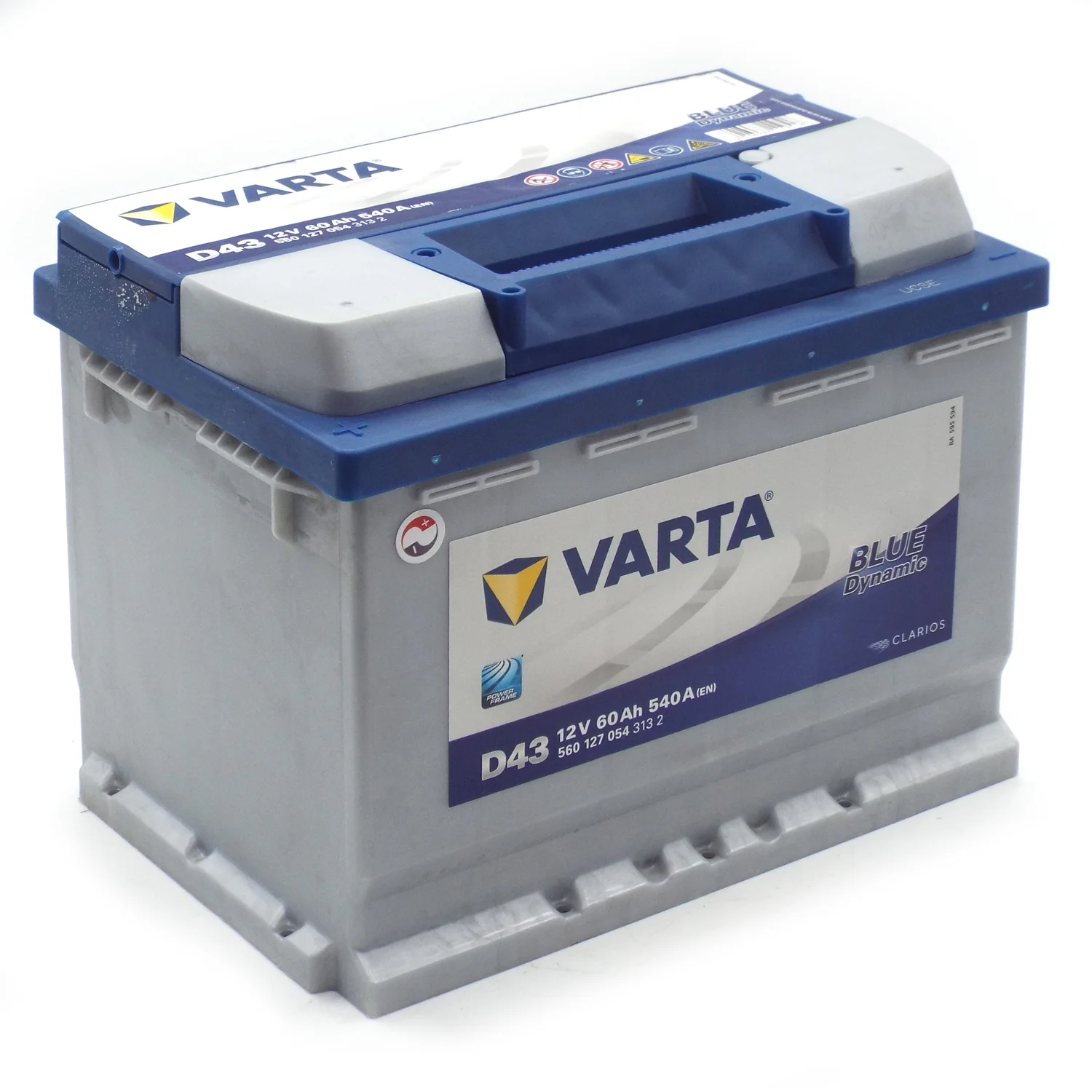 Аккумулятор VARTA Blue Dynamic D43 60 Ач п.п.