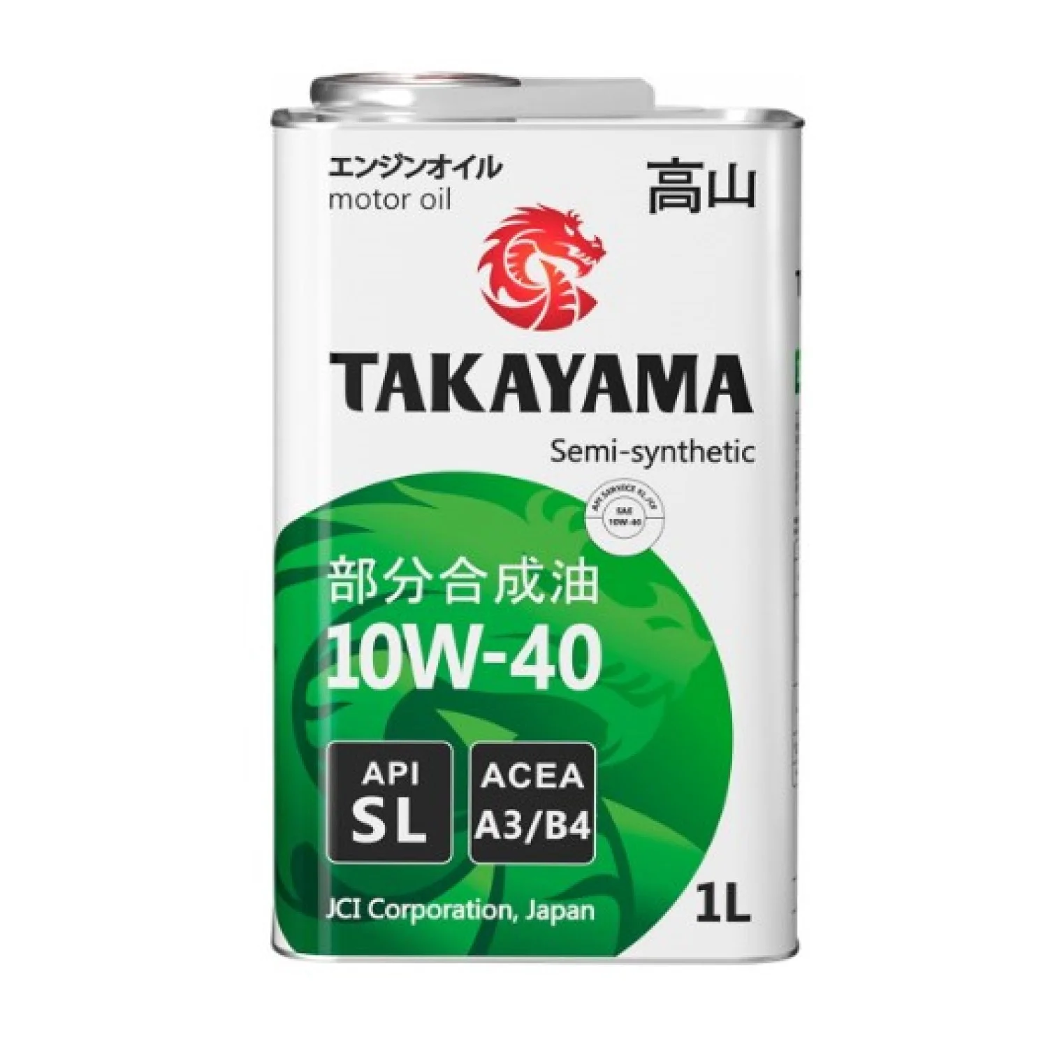 Масло моторное TAKAYAMA Safetec SL 10W-40, 1л